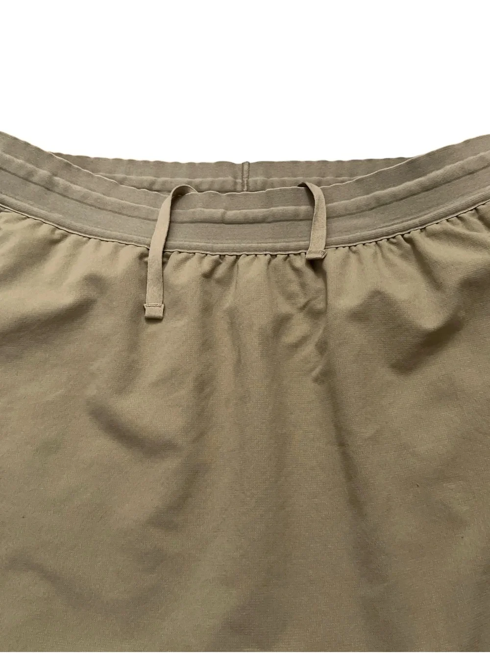 Nike Yoga Pants Jogger Mens Size M Dri-Fit Drawstring Stretch Beige